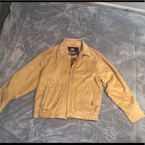 Mens large Weatherproof Garmet Company 100% polyester zip up jacket